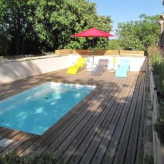 Delightful Village House Near Uzes with Pool