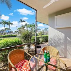 Rare garden unit with pool, grills and beach access