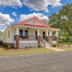 New Bern Vacation Rental on Farm with Fire Pit!