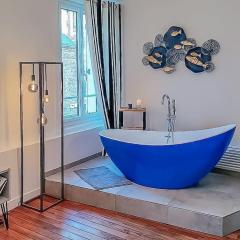 The blue suite Etretat