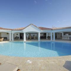 5 bedrooms villa at Saint Martin 200 m away from the beach with sea view private pool and furnished garden