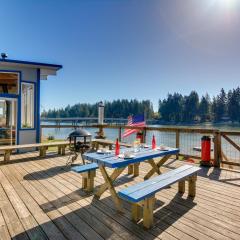 Gorgeous Allyn Getaway - No-Bank Waterfront!