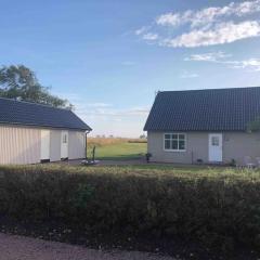 Modern house, views over the fields 5 min to beach