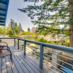 Bellevue Vacation Rental with Balcony Near Lake!