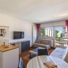 Studio 4 pers, pied des pistes, balcon, kitchenette équipée, Gourette - FR-1-400-46