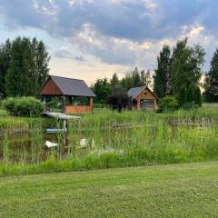 Old fisherman's farmhouse and smoke sauna.