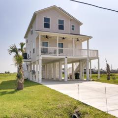 Galveston Home with 2 Balconies and Easy Beach Access