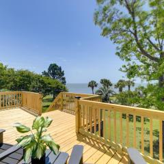 Waterfront Crystal Coast Vacation Rental with Deck!