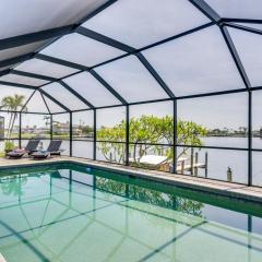 Waterfront Cape Coral Home with Pool and Gulf Access