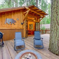 Enchanting Creekside Cabin Near Kings Canyon Park!