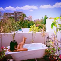 Your Sanctuary in CityCenter, Netflix, Outdoor Tub