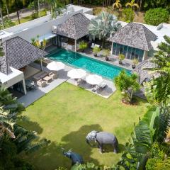 Luxury 3BR Villa C Layan Estate: Idyllic Retreat near Beach