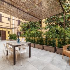 Magnolia terrace at Vatican Museum