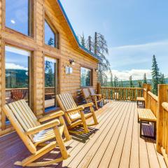 Family-Friendly Fairplay Cabin with Deck and Mtn Views