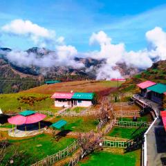 Bamboo Junction Resort - Kanatal, Valley & Mountain View