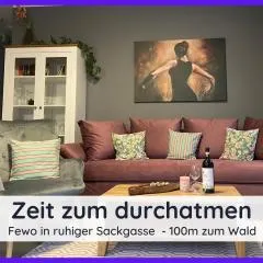 Der Fuchsbau - Fewo LePetit - im sonnigen Harz - 3 Hunde willkommen - 100m bis zum Wald - FREE WLAN