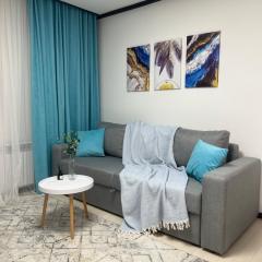 Стильная квартира вблизи ЭКСПО, клиники Кобландина