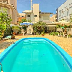 #007 Linda casa piscina enorme na praia de Palmas