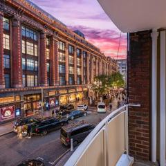 39 steps to Harrods 2 Beds with AC