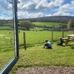 Impeccable shepherds hut sleeping up to 4 guests