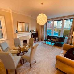 Garden Apartment, Central Harrogate with parking