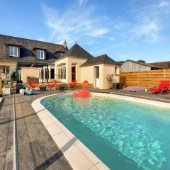 Cozy Home In La Fresnais With Private Swimming Pool, Can Be Inside Or Outside