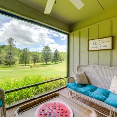 Bright Franklin Villa Fireplace, Golf Course View