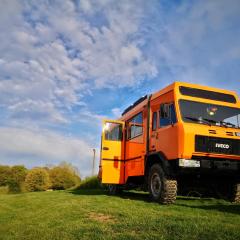 Glamp in Style in a Converted Army Truck