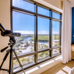 Vista Del Mar at Cape Harbour Marina, 10th Floor Luxury Condo, King Bed, Views!