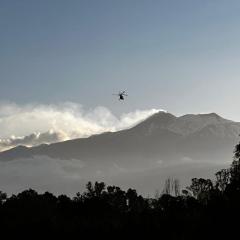 Apartment with view of volcano Etna, 200 m from beach & private garage