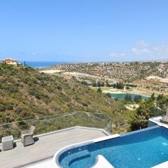 3 bedroom Villa Lania with private pool and wonderful sea views, Aphrodite Hills Resort