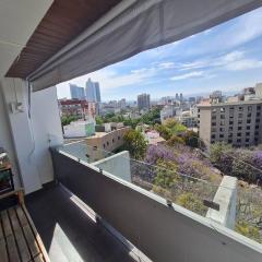 Bright APT w/view near Reforma