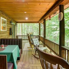 Pet-Friendly Byrdstown Cabin with Fire Pit and Porch!