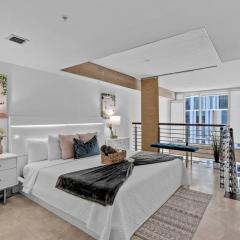 Elegant king bedroom Loft