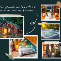 Romantic Gem, 2 Acres, Hot Tub, Free Pet, King Bed