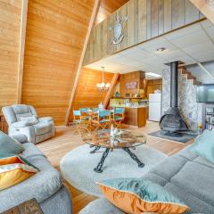 Long Lake Cabin with Kayaks, Private Beach and Dock!