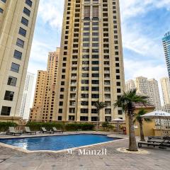 Manzil - Spacious 2BR Apartment in JBR with 5 min walk to the beach