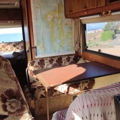 Van with 3 double bed, nice and quite place, to 500m beatufill beach