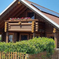 Log cabin in Harzgerode with balcony