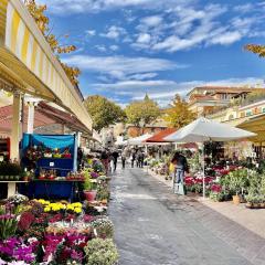 2 Piéces nice tout confort vieux nice cours saleya proche commerces et mer