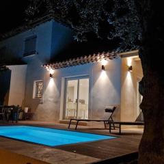 Nice, Magnifique villa vue mer avec piscine