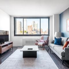 UES 1BR w Gym Doorman Stunning Roof NYC-505