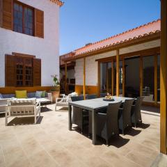 Beautiful beach house in traditional Canarian style