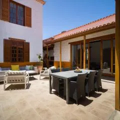 Beautiful beach house in traditional Canarian style
