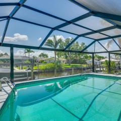 Canalfront Home with Dock and Pool 5 Mi to Ft Myers!