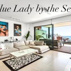 Blue Lady by the Sea