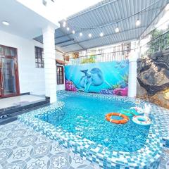 Villa 47 - Gần Biển Bãi Sau - Phòng Khách Có Máy Lạnh