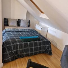 Modern loaf overlooking the city