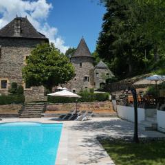 The Unique Round Tower Gite at Chateau de Chauvac