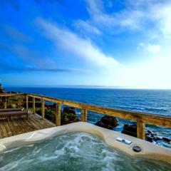 Exquisite Oceanview! Hot Tub! Oceanfront! Shelter Cove, CA